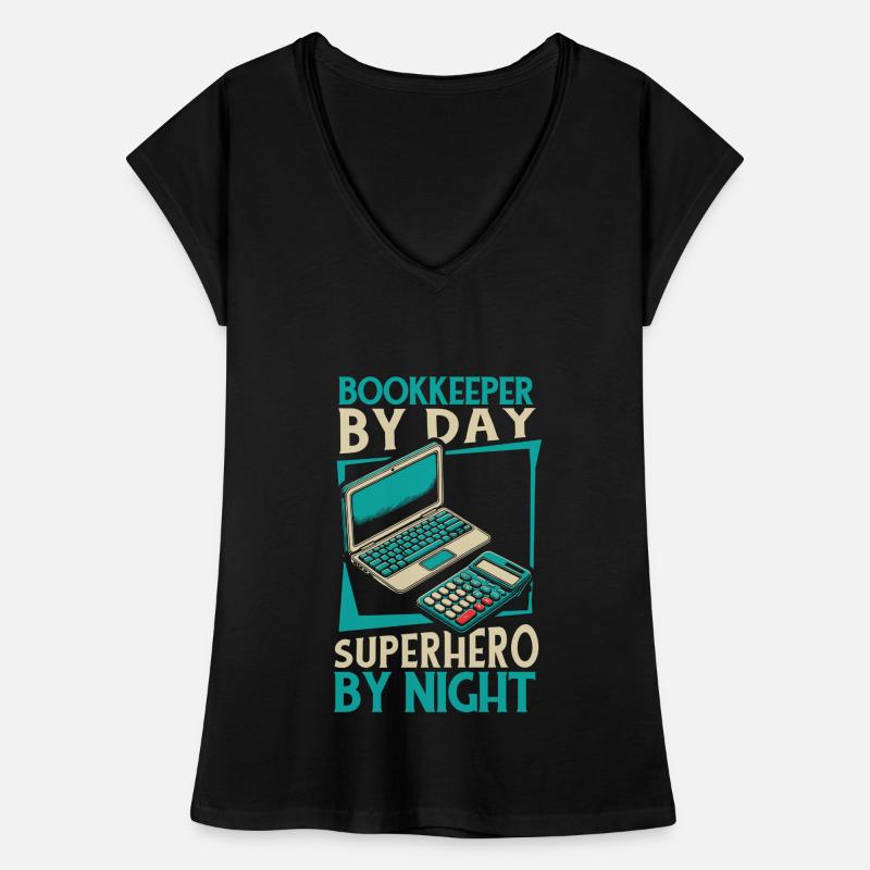 Comptable T-shirt vintage Femme