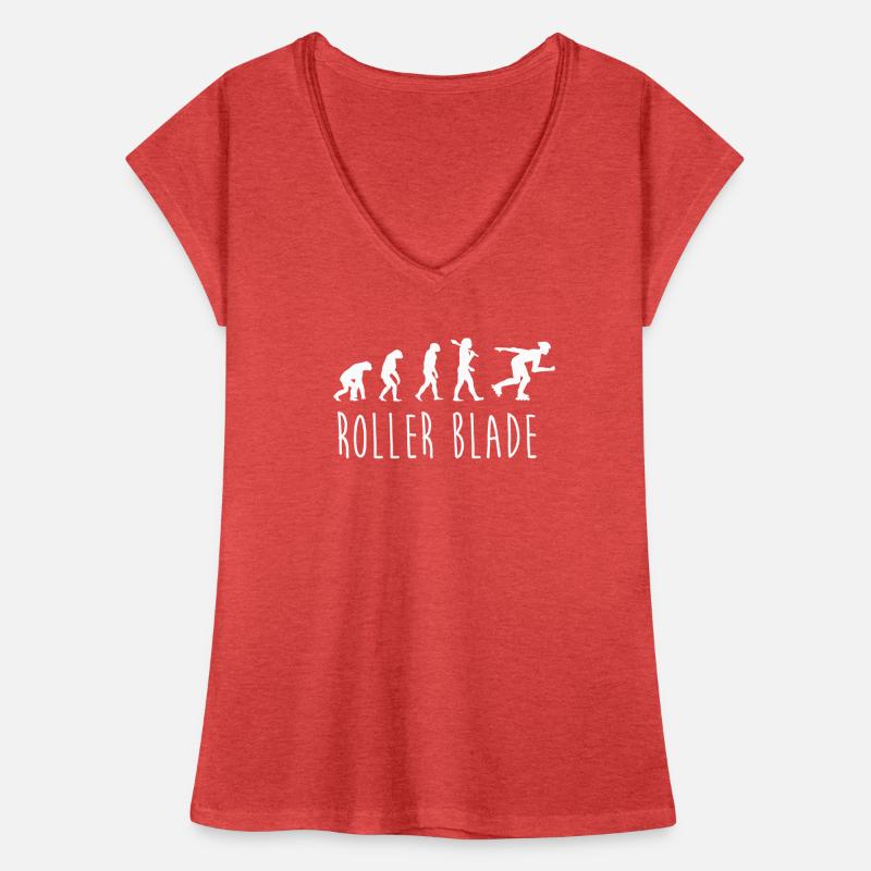 Roller Blade Evolution Frauen Vintage T-Shirt