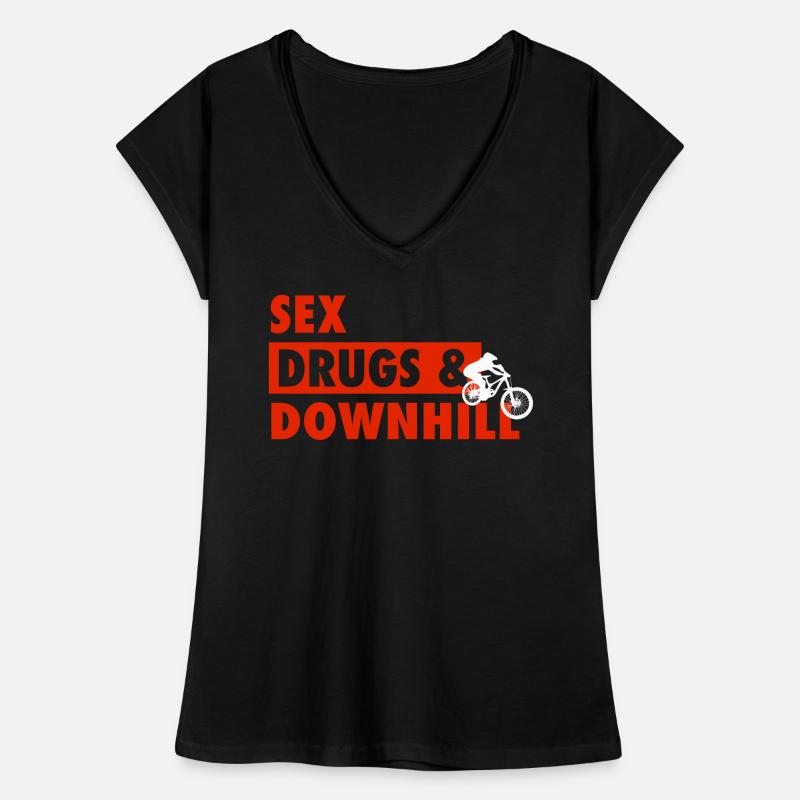 Funny Downhill Gift Idea Frauen Vintage T-Shirt