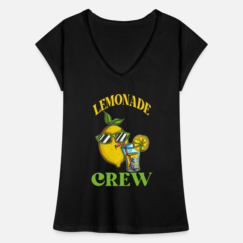 Lemon Crew Limo Lemon Gift Lemon Fan Women's Vintage T-Shirt