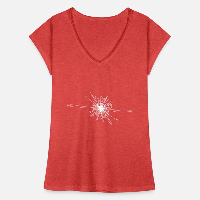 Explosion d’étoiles vectorielles Nova T-shirt vintage Femme