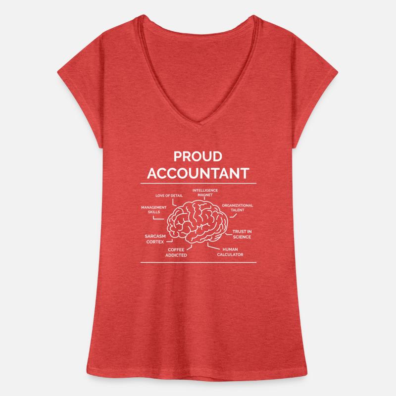 Comptable Comptabilité T-shirt vintage Femme