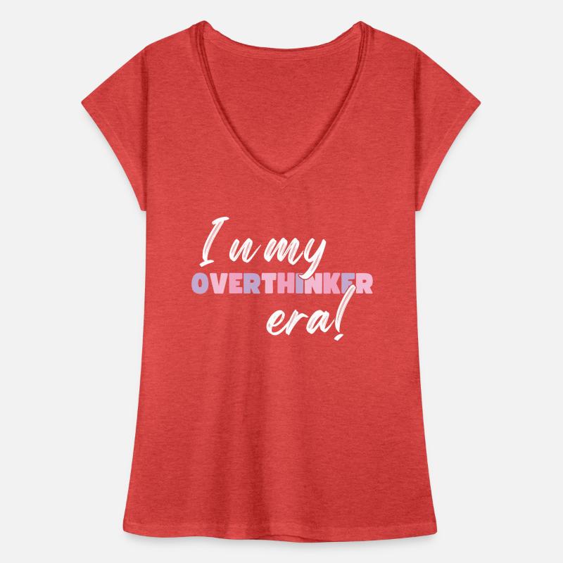 In My Overthinker Era Overthink Women's Vintage T-Shirt