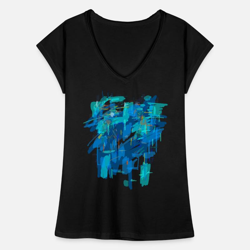Blue background Women's Vintage T-Shirt