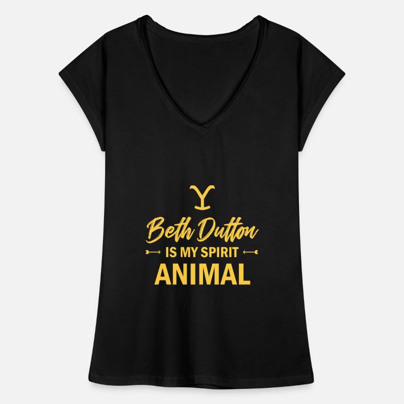 Yellowstone Beth Dutton ist mein Geisttier Frauen Vintage T-Shirt