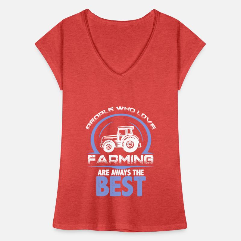 farming tractor Women's Vintage T-Shirt