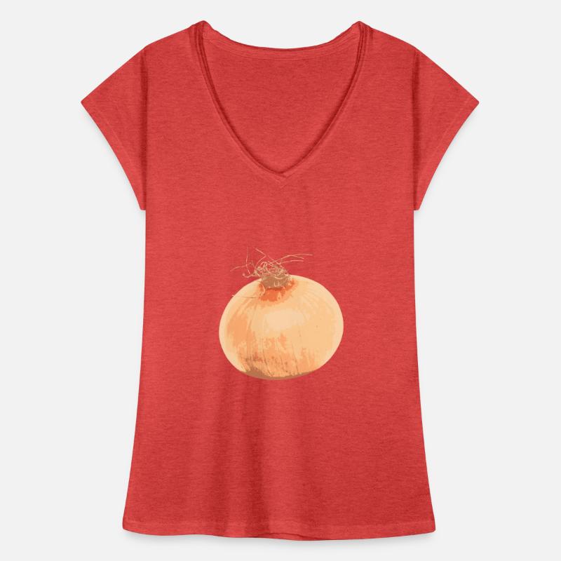 oignon T-shirt vintage Femme