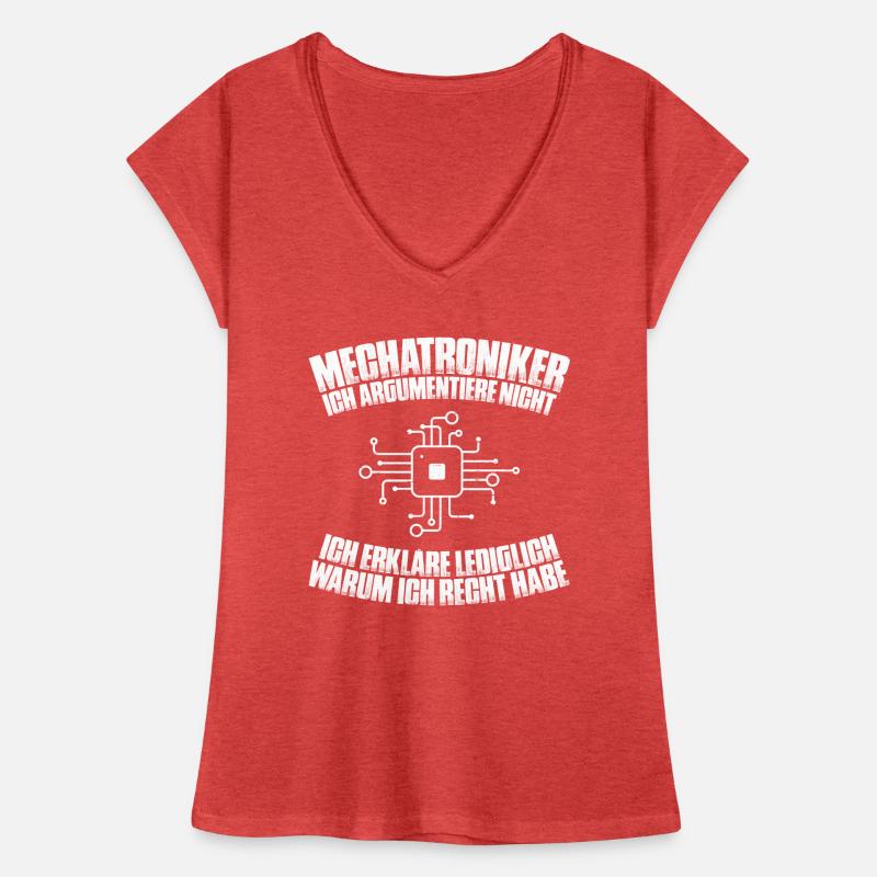 Mechatroniker Mechatronik Mechatronics Engineer Frauen Vintage T-Shirt