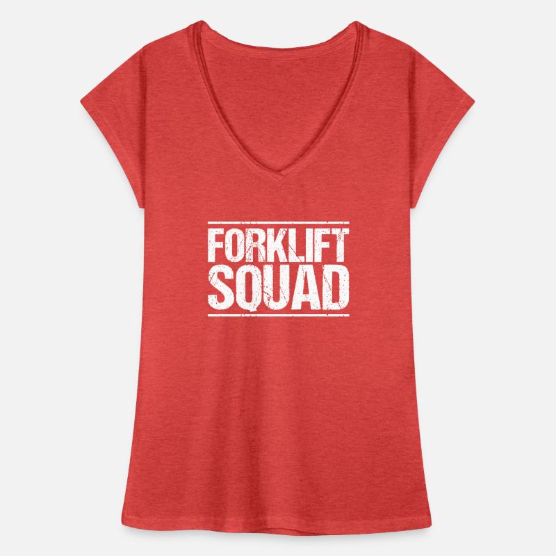Staplerfahrer Gabelstaplerfahrer Forklift Operator Frauen Vintage T-Shirt