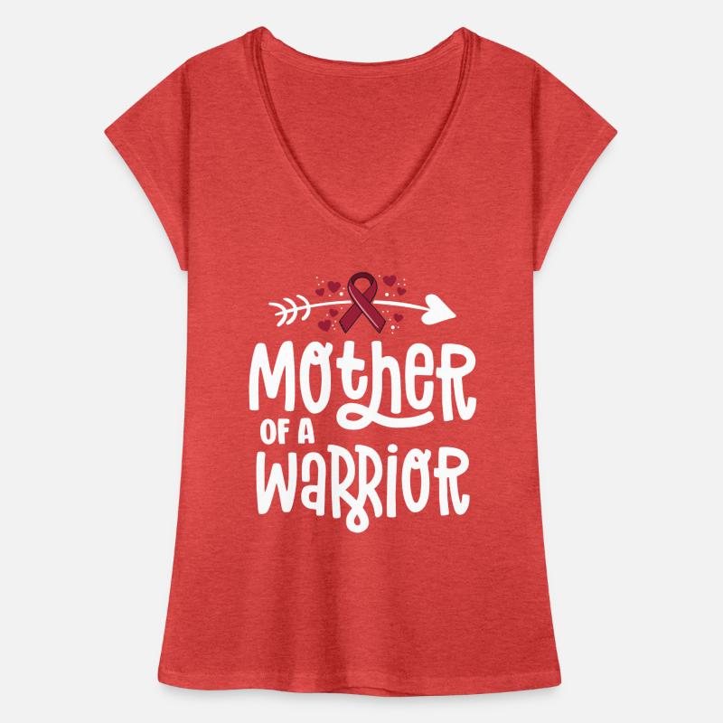 Mutter eines Kriegers Gefäßfehlbildung Frauen Vintage T-Shirt