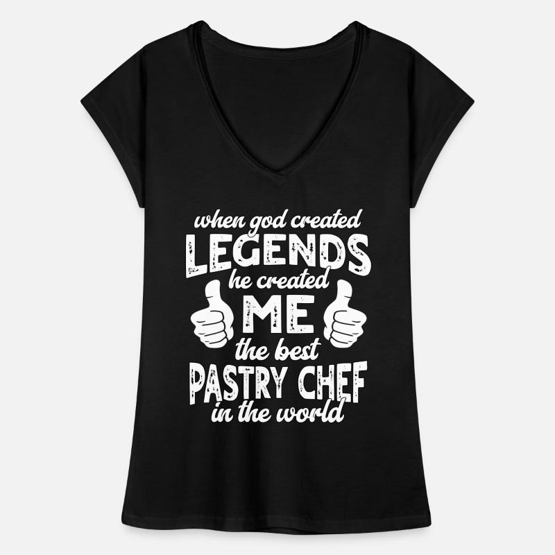 Bester Konditor Legende Frauen Vintage T-Shirt