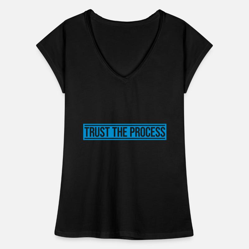 faire confiance au processus Devis T-shirt vintage Femme