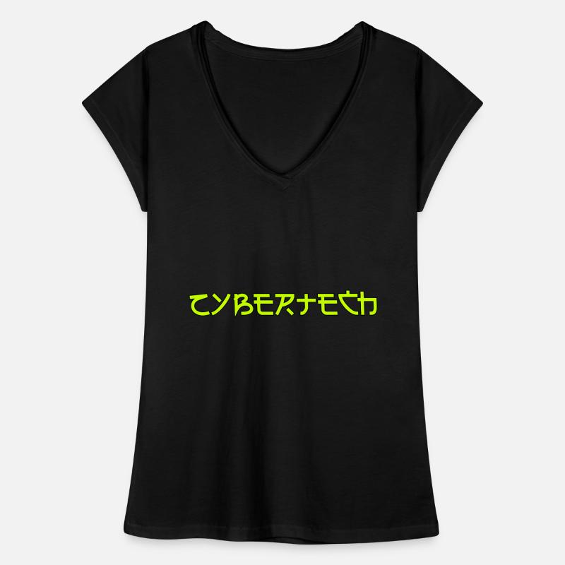 Cybertech Technowear Frauen Vintage T-Shirt