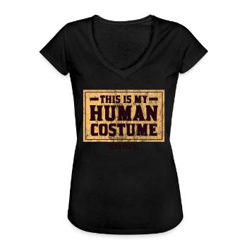 Centaur Centaurus griechische Mythologie Geschenk - Frauen Vintage T-Shirt - Schwarz - Vorne - Danielle (179cm)