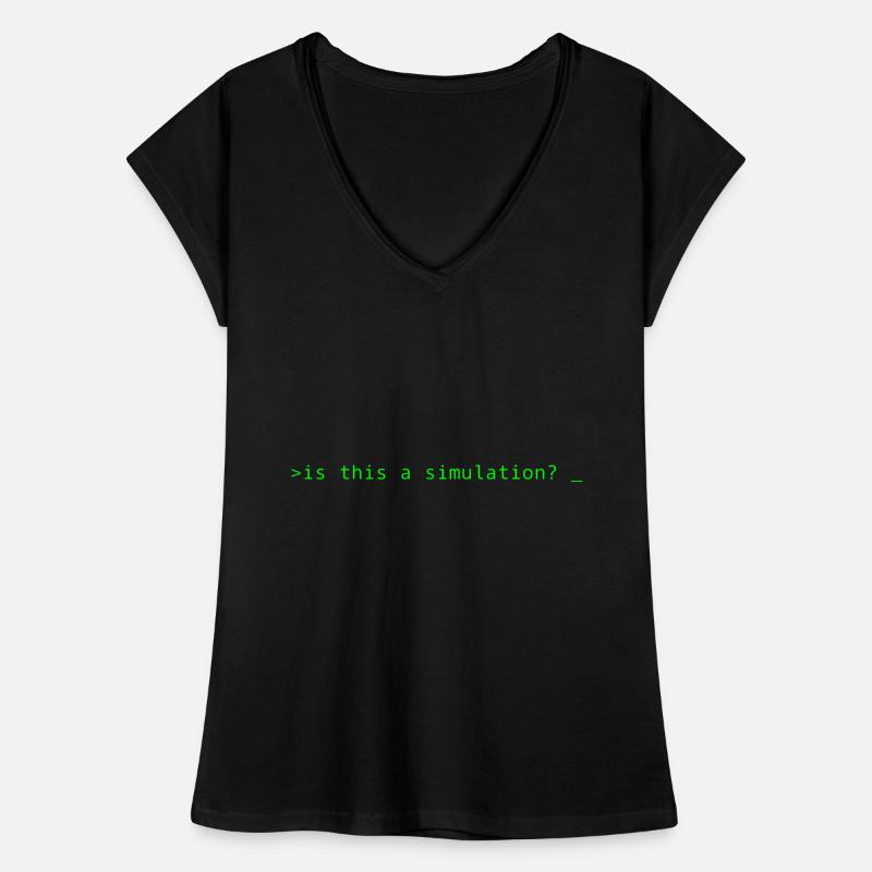 Simulation Programmation Informatique Dire Cadeau T-shirt vintage Femme
