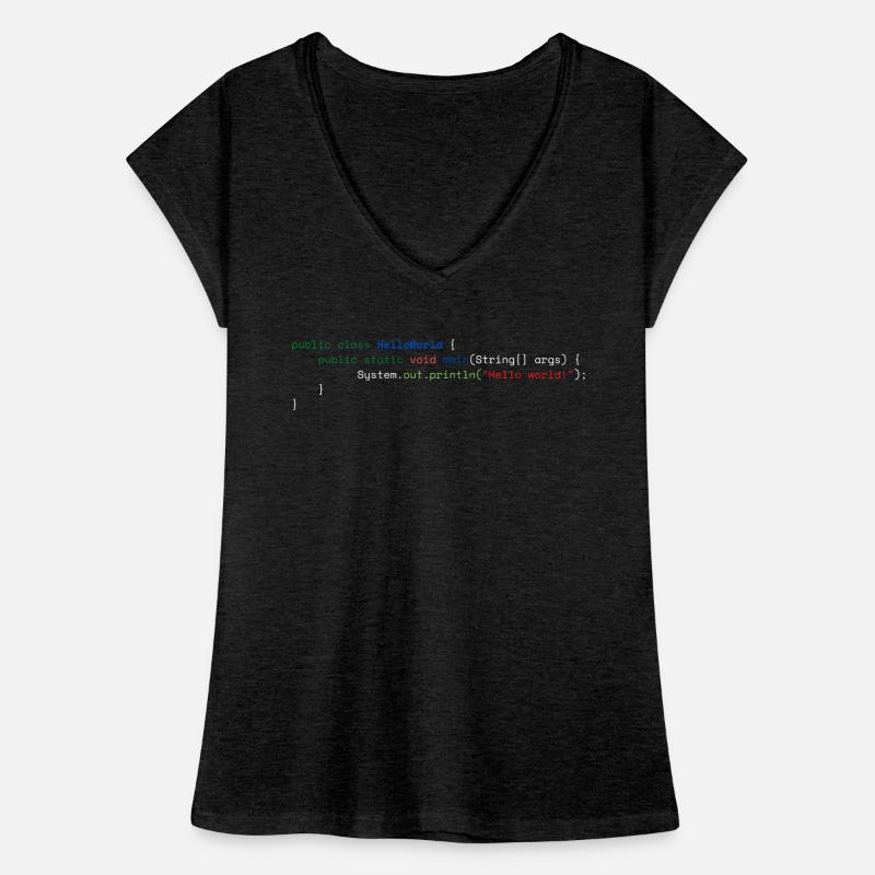 Java Hello World Women's Vintage T-Shirt