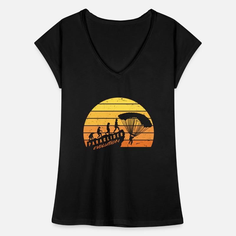 Parapente Evolution T-shirt vintage Femme