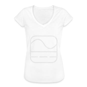 Elektroniker Ac Spruch Handwerker Dc Geschenk - Frauen Vintage T-Shirt - Schwarz - Vorne - Danielle (179cm)