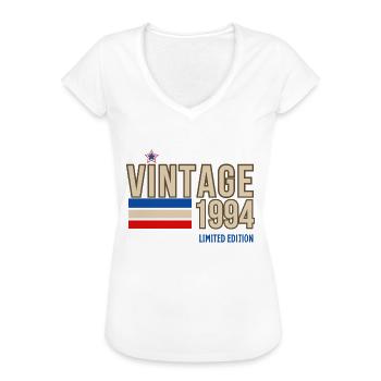 Vintage 1994 limited edition - T-shirt vintage Femme - noir - Devant - Danielle (179cm)