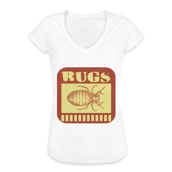 Bugs Insekten - Frauen Vintage T-Shirt - Schwarz - Vorne - Danielle (179cm)