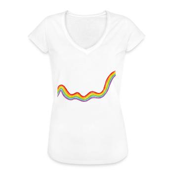 Mental cure Depression encouragement - Women's Vintage T-Shirt - black - Front - Danielle (179cm)