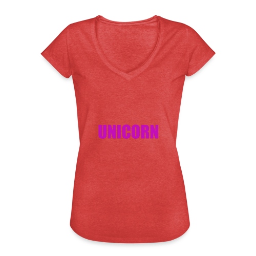 Unicorn - Frauen Vintage T-Shirt