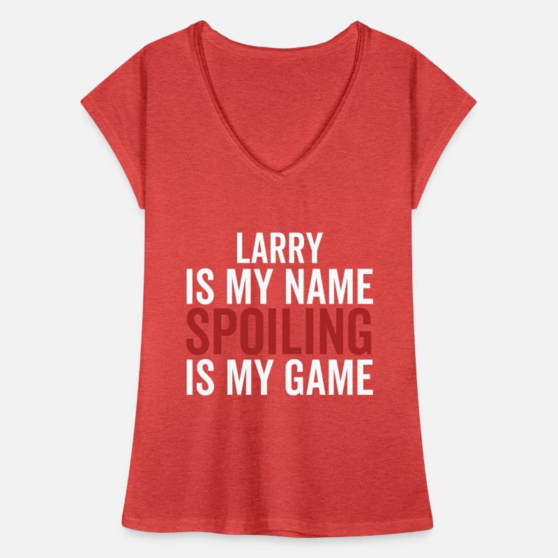Larry est mon nom Spoiling est mon jeu T-shirt vintage Femme