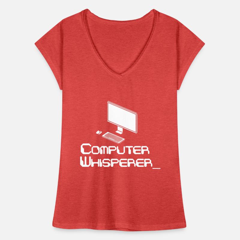Logiciel de codage Computer Whisperer T-shirt vintage Femme