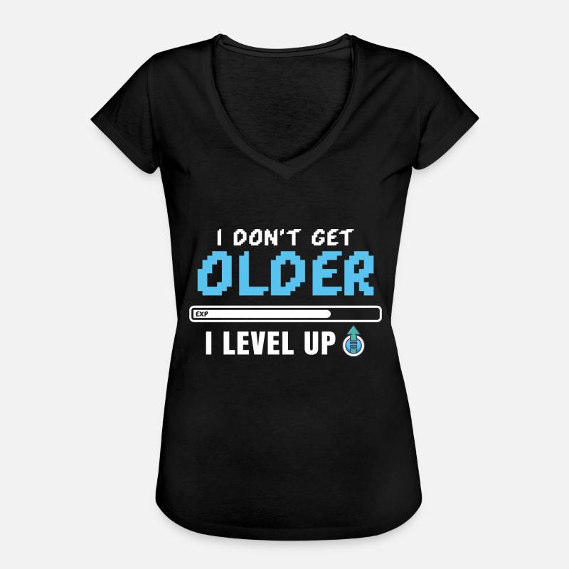 Computerspiele - Frauen Vintage T-Shirt - Schwarz