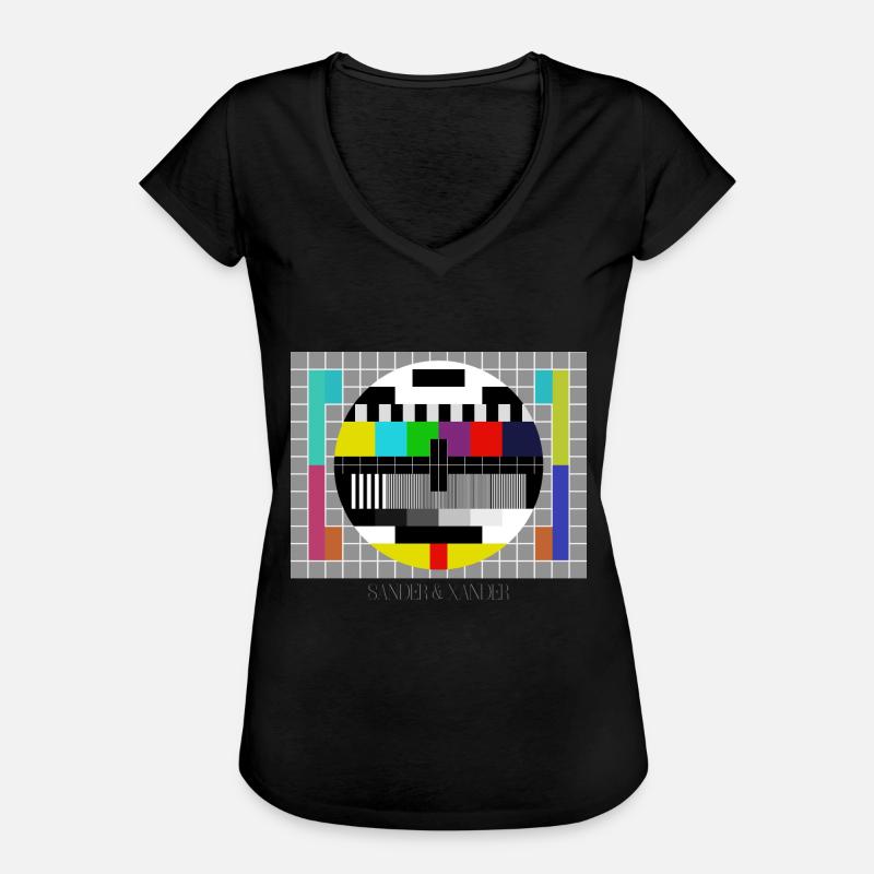 SANDER XANDER 13 - Women's Vintage T-Shirt - black