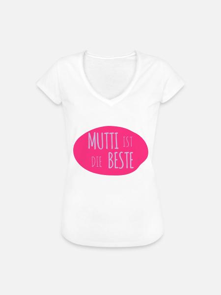 Mommy is the best 2c - Women's Vintage T-Shirt - black