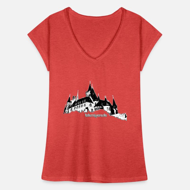 Château de Wernigerode T-shirt vintage Femme