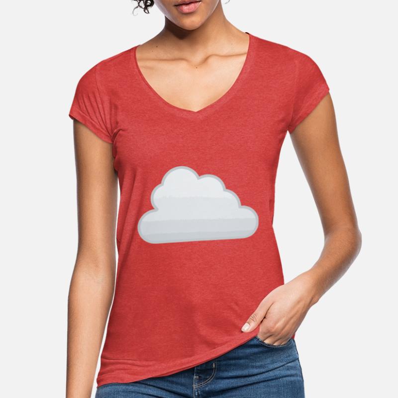 Cloud Cloud Sky Gift Idea Women's Vintage T-Shirt