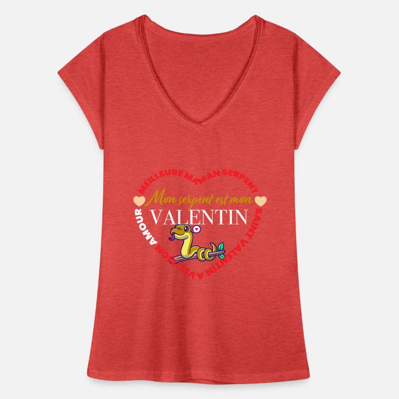 Serpent Valentin T-shirt vintage Femme