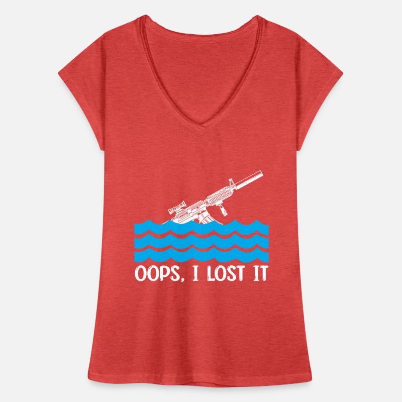 Oops I lost it 2nd amendment Women's Vintage T-Shirt