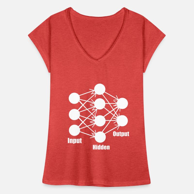 Neural Network Deep Learning Machine Gift Women's Vintage T-Shirt