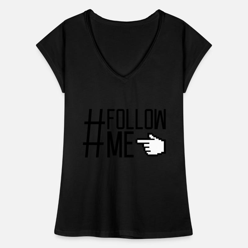 Hand pointer follow Women's Vintage T-Shirt