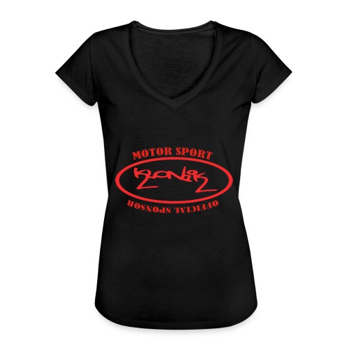 klonik motor sport - Camiseta vintage mujer