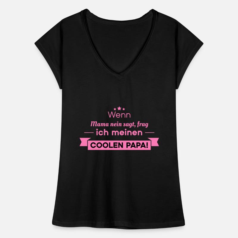 cooler Papa Spruch Frauen Vintage T-Shirt