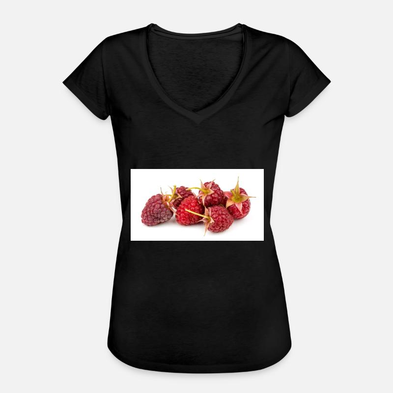 Raspberry. Raspberry - Women's Vintage T-Shirt - black