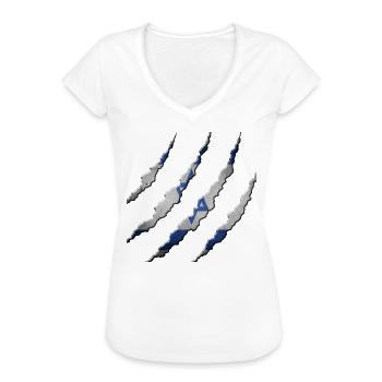 Israël - T-shirt vintage Femme - noir - Devant - Danielle (179cm)