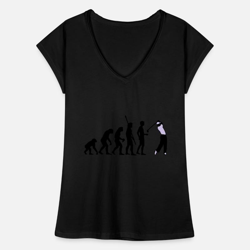 evolution_golf_b_2c T-shirt vintage Femme