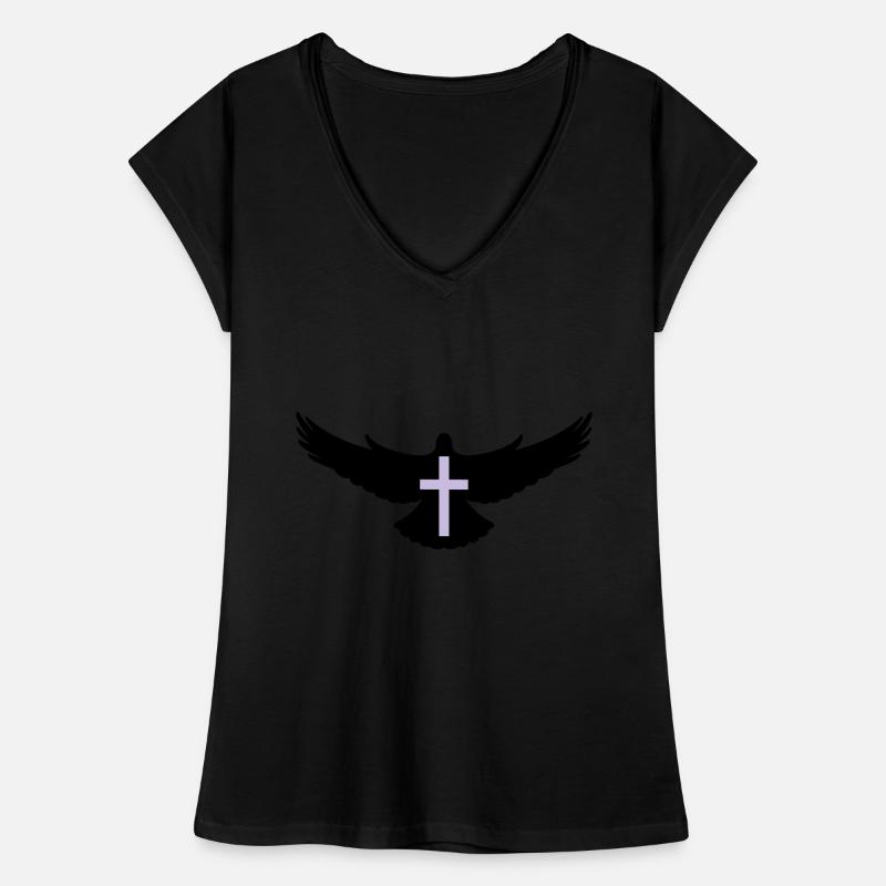 taube_heiliger_geist2 T-shirt vintage Femme