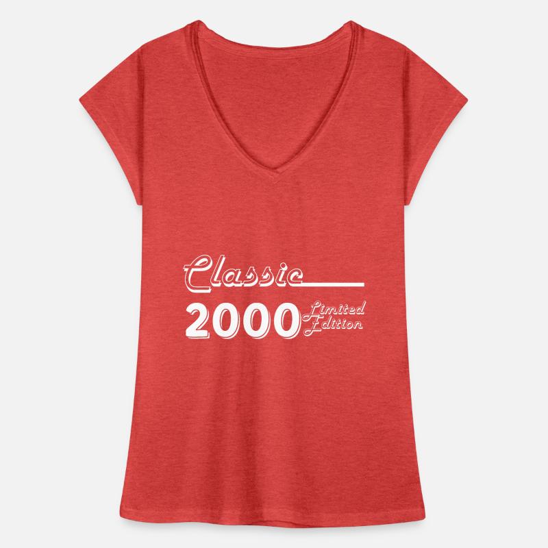 Classic 2000 édition limitée T-shirt vintage Femme