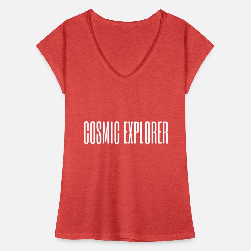 Cosmic Nerd / Cosmic Explorer / Science Design Women's Vintage T-Shirt