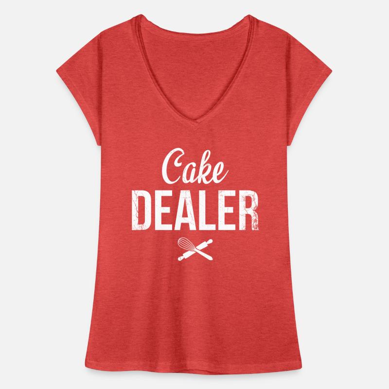 Kuchenhändler Für Bäcker Oder Backfans Frauen Vintage T-Shirt
