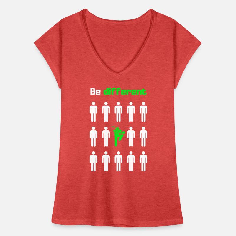 Sei anders, Muay Thai Frauen Vintage T-Shirt