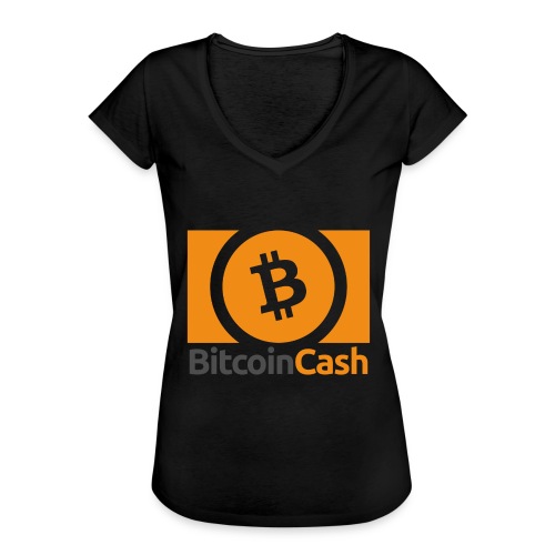 Bitcoin Cash - Naisten vintage t-paita