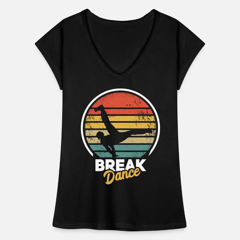 Retro breakdance bboying gift i breakdancing Women's Vintage T-Shirt