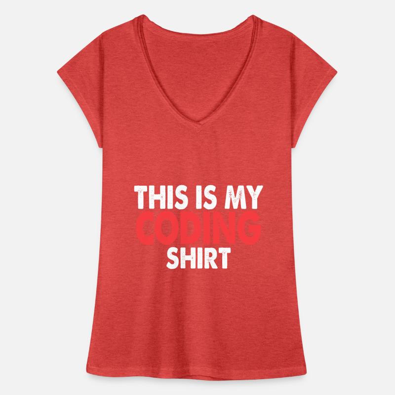 codage T-shirt vintage Femme